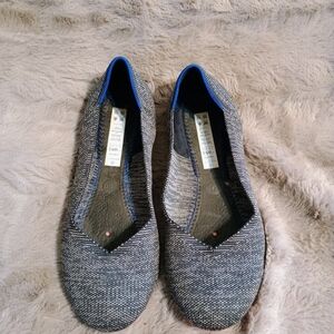 Rothy's Black and Blue Women's Flats